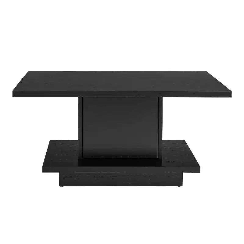 24/7 Shop At Home Traci 31 Contemporary Square Coffee Table with Hidden Storage