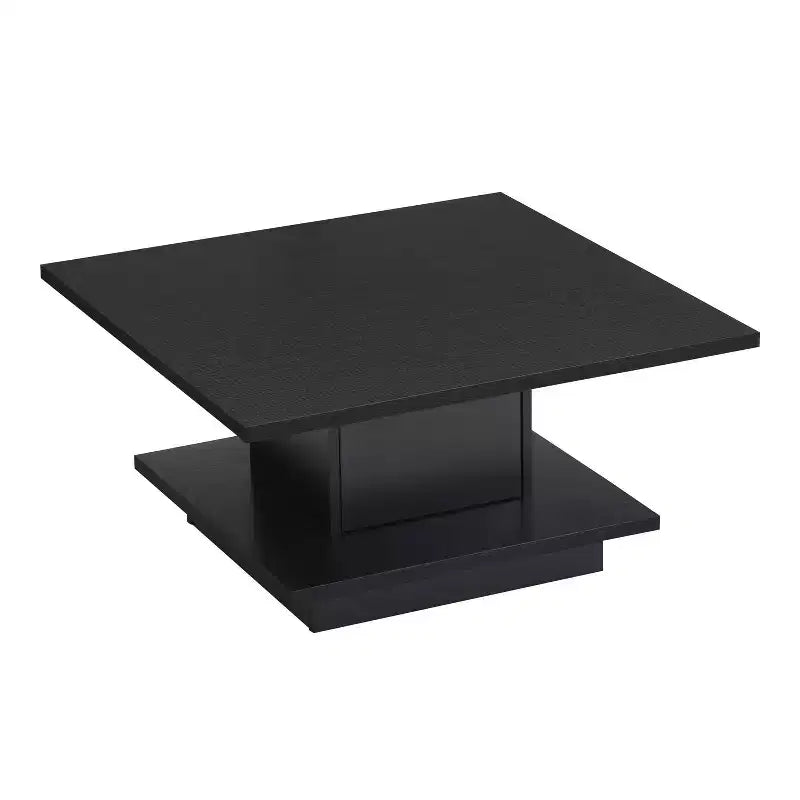 24/7 Shop At Home Traci 31 Contemporary Square Coffee Table with Hidden Storage