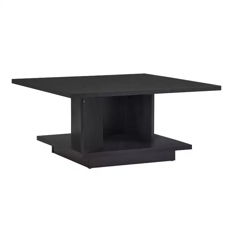 24/7 Shop At Home Traci 31 Contemporary Square Coffee Table with Hidden Storage