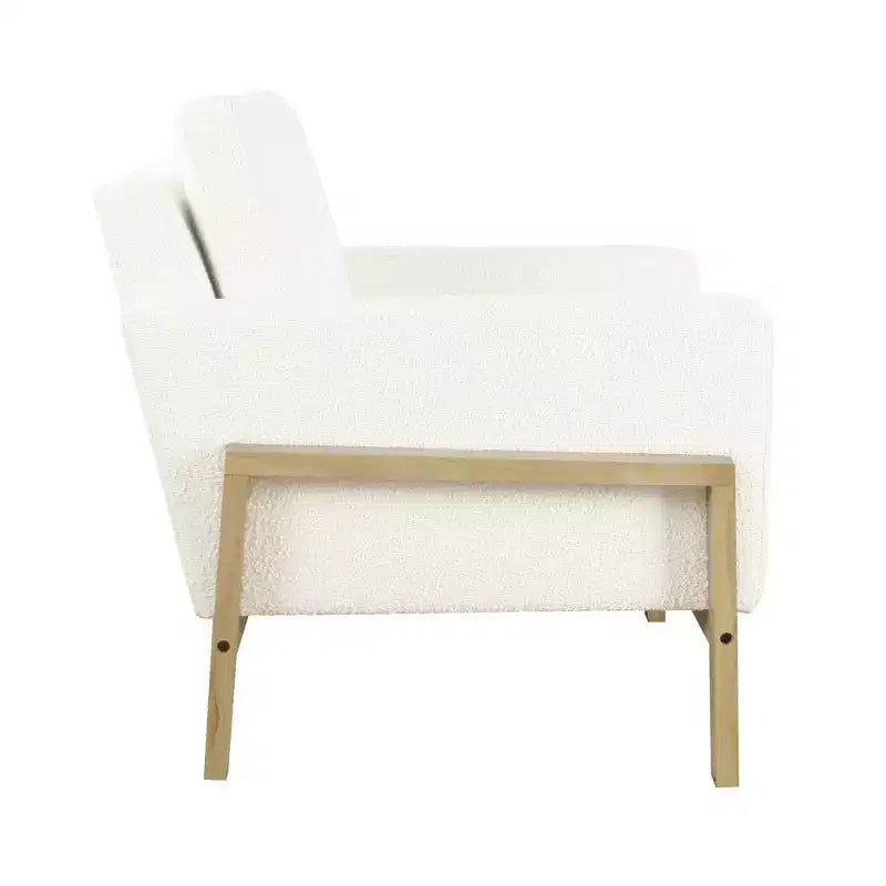 Wood Frame Accent Chair - HomePop
