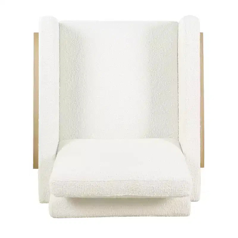 Wood Frame Accent Chair - HomePop