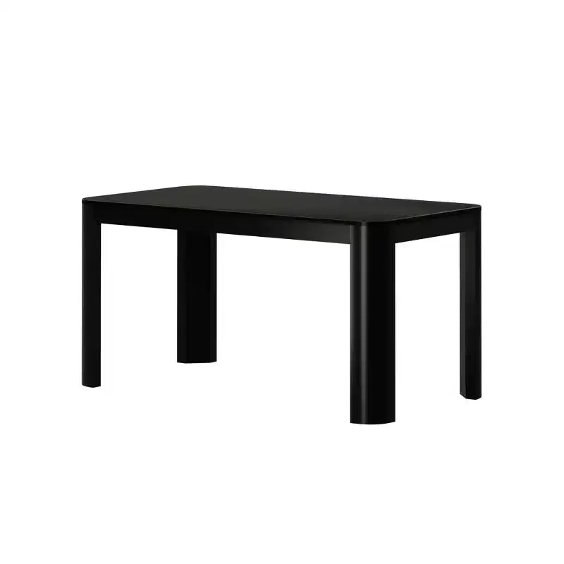 Plank+Beam Contour Dining Table, 60 Solid Wood Kitchen Table for 4