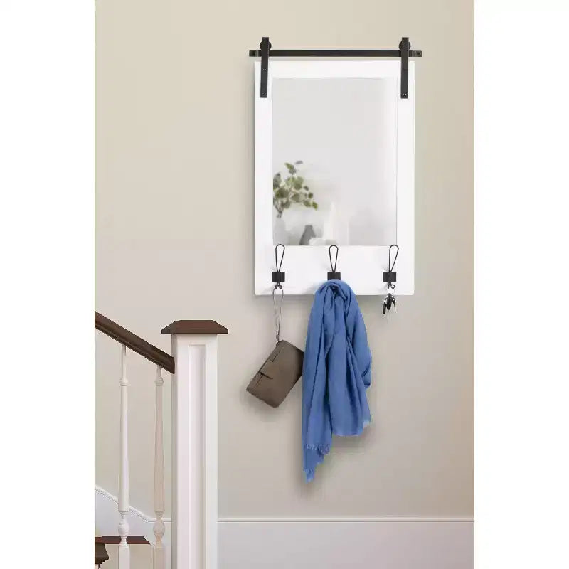 18 x 28 Cates Functional Wall Mirror - Kate & Laurel All Things Decor