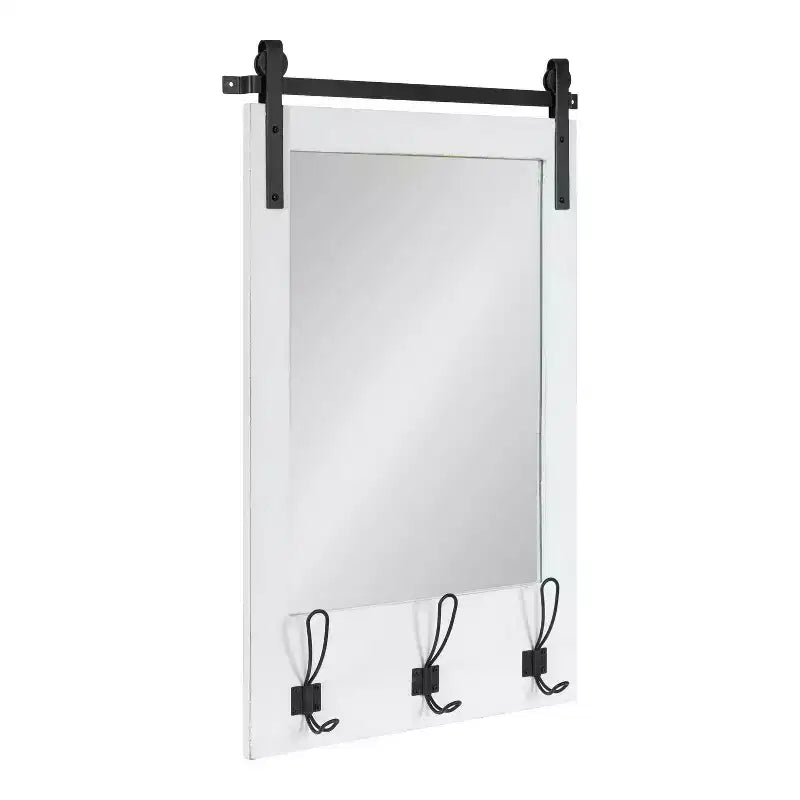 18 x 28 Cates Functional Wall Mirror - Kate & Laurel All Things Decor
