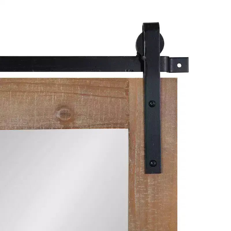 42 x 27 Cates Framed Wall Mirror with Shelf and Hooks - Kate & Laurel All Things Decor