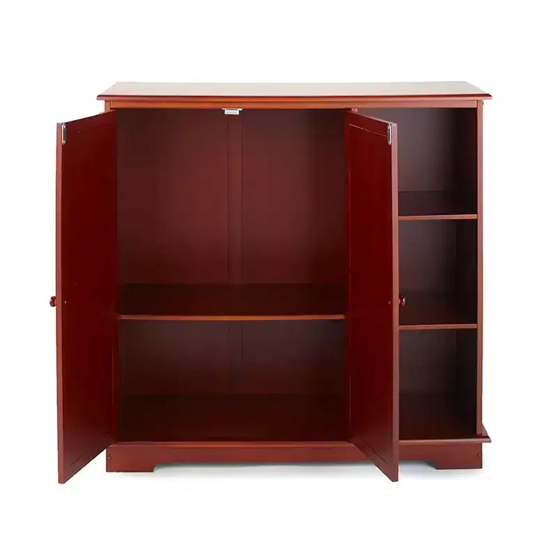 Meuble de rangement avec buffet et panneaux à rainures Lakeside Collection