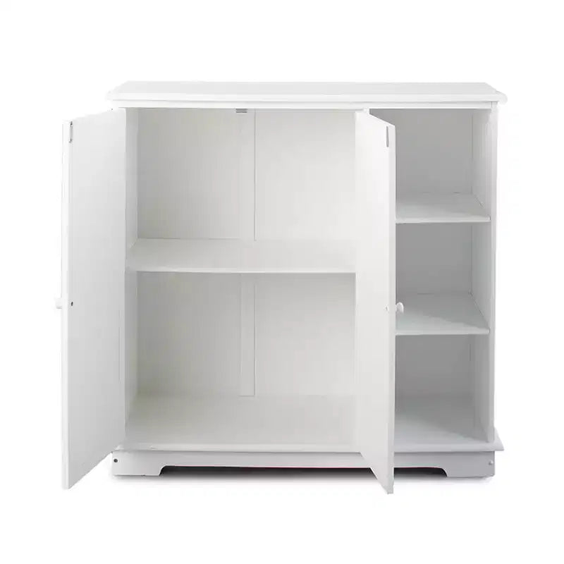 Meuble de rangement avec buffet et panneaux à rainures Lakeside Collection