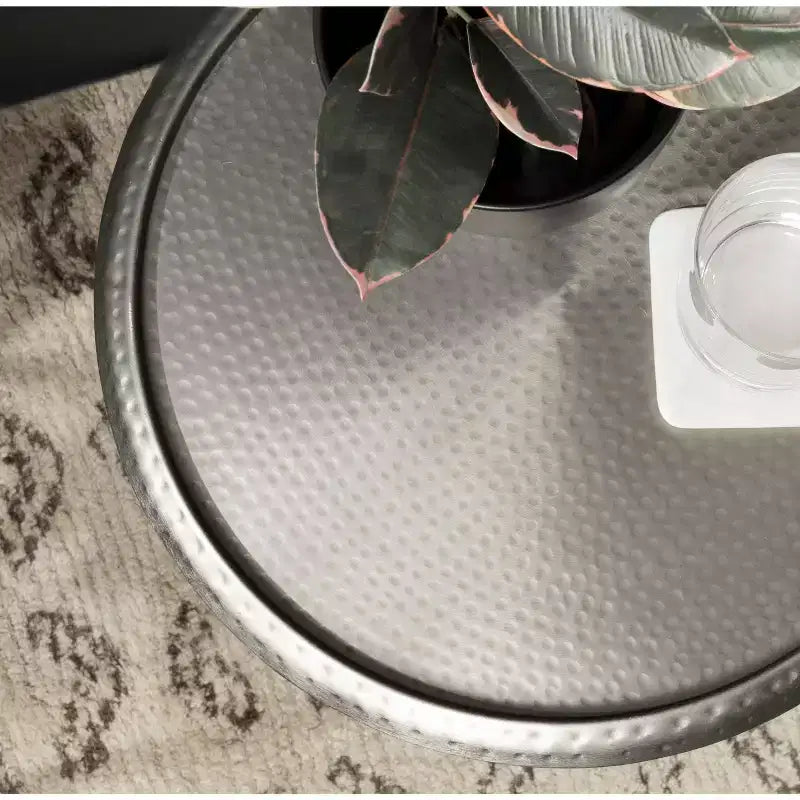 Kate and Laurel Sanzo Metal Side Table