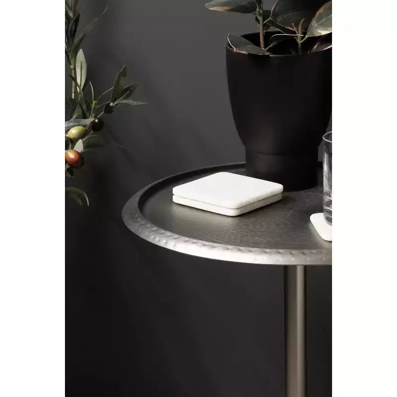 Kate and Laurel Sanzo Metal Side Table