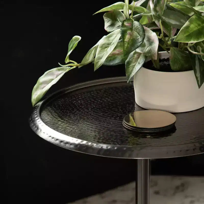 Kate and Laurel Sanzo Metal Side Table