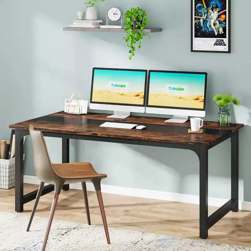 Tribesigns 63 Modern Computer Desk, Conference Room Desk Workstation for Home Office