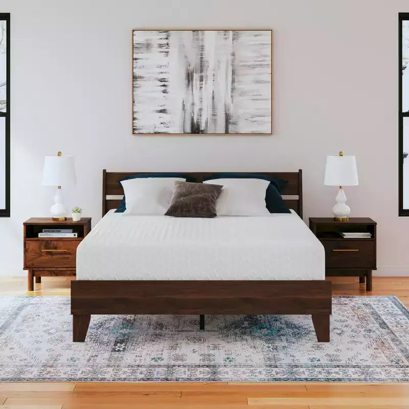 Signature Design by Ashley 10 Inch Chime Firm Memory Foam Mattress