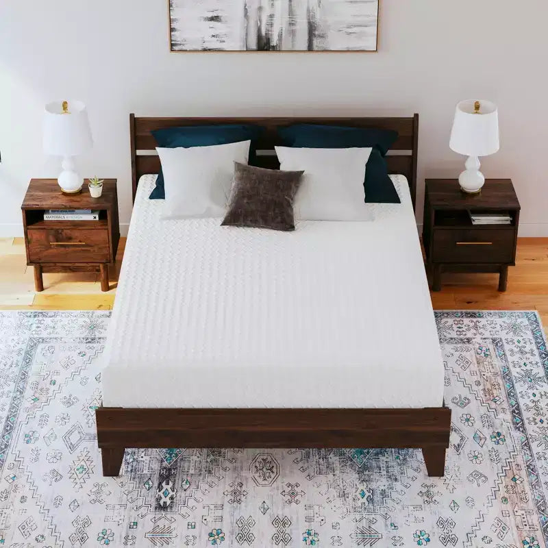 Signature Design by Ashley 10 Inch Chime Firm Memory Foam Mattress
