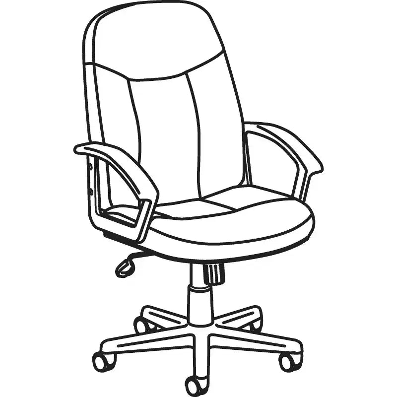 Fauteuil de direction à dossier haut HON