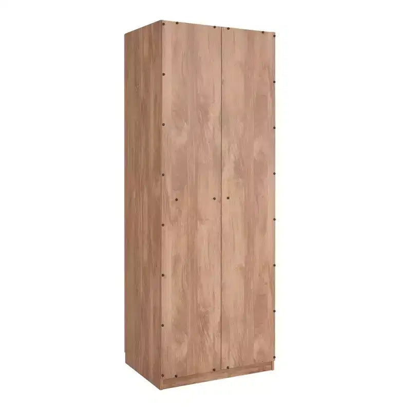 Manhattan Comfort Lee 2 Door and 4 Shelf Wardrobe Closet
