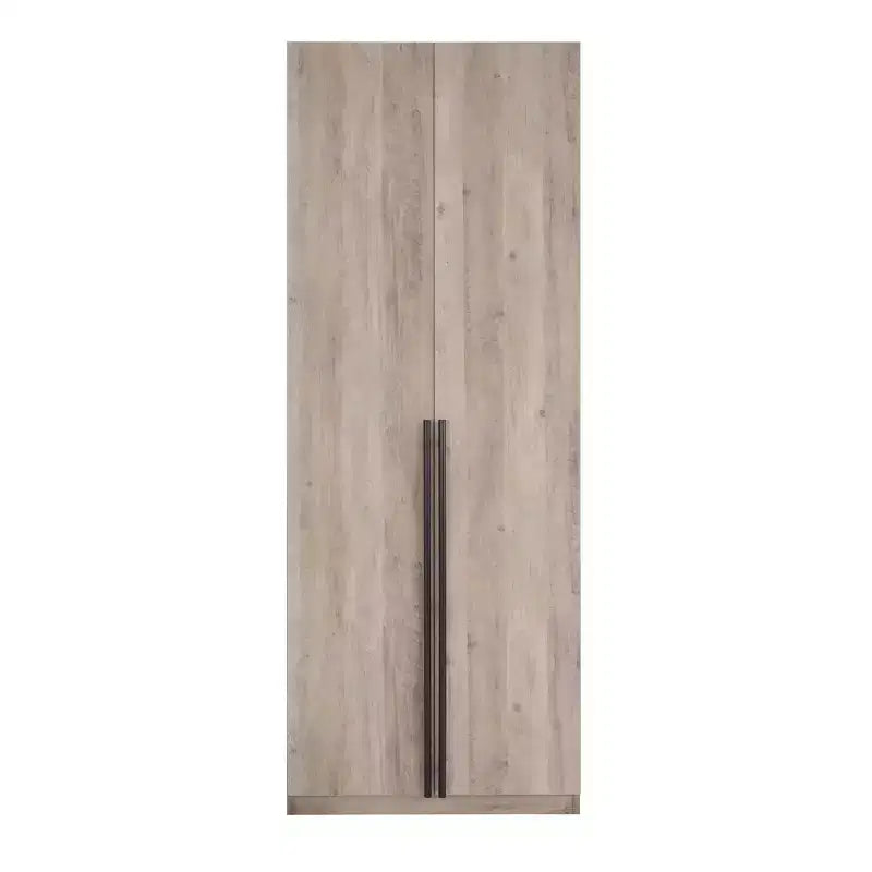 Manhattan Comfort Lee 2 Door and 4 Shelf Wardrobe Closet