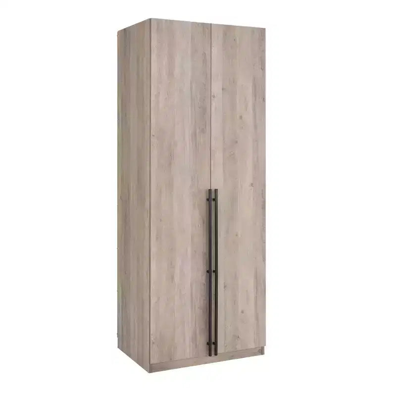 Armoire 2 Portes 5 Étagères Lee Manhattan Comfort