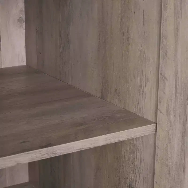 Armoire 2 Portes 5 Étagères Lee Manhattan Comfort