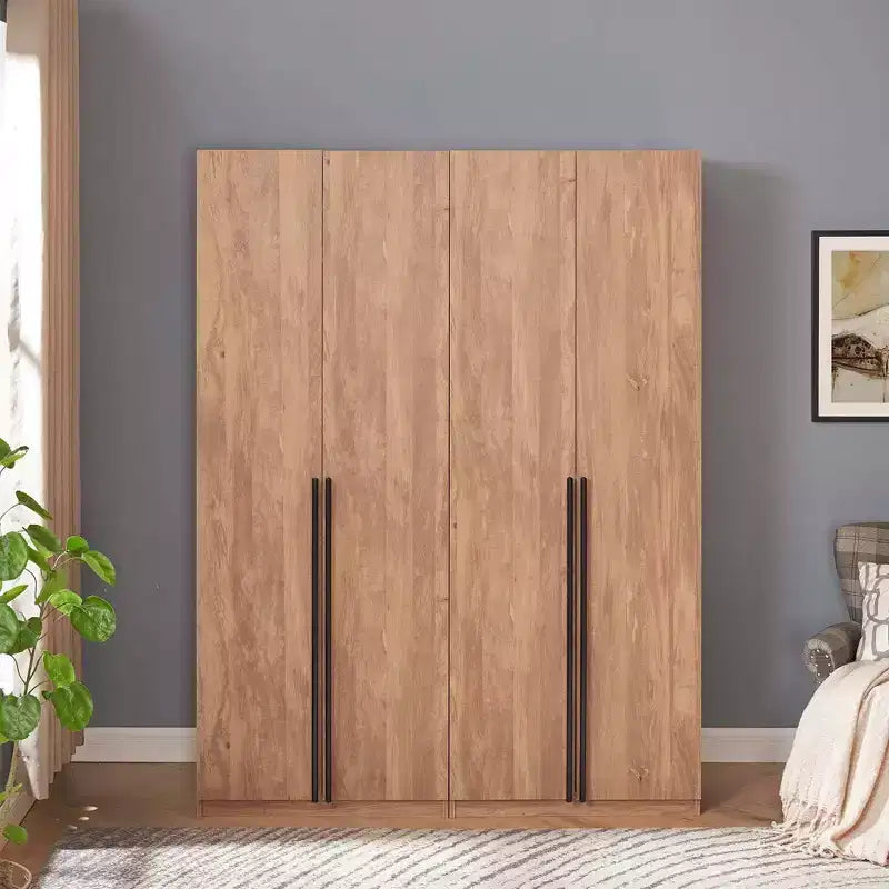 Armoire 2 Portes 5 Étagères Lee Manhattan Comfort