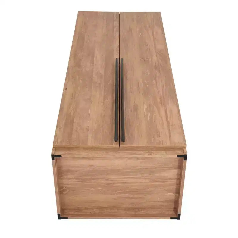 Armoire 2 Portes 5 Étagères Lee Manhattan Comfort