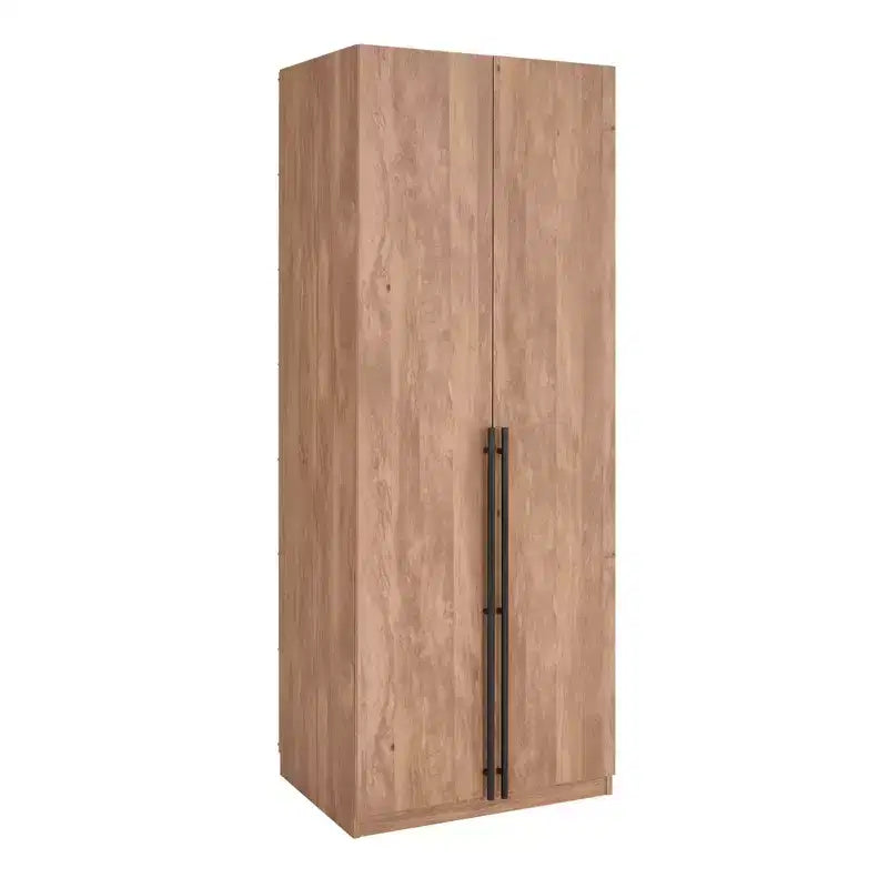Armoire 2 Portes 5 Étagères Lee Manhattan Comfort