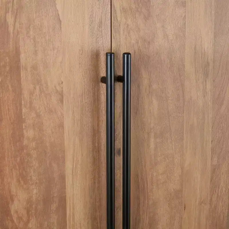 Armoire 2 Portes 5 Étagères Lee Manhattan Comfort