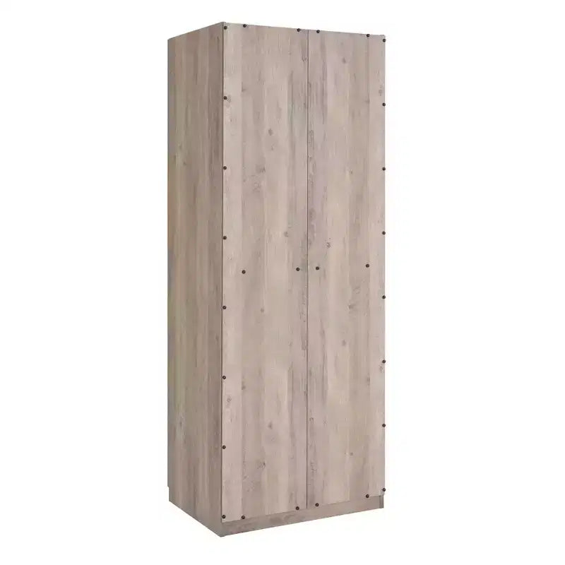 Armoire 2 Portes 5 Étagères Lee Manhattan Comfort