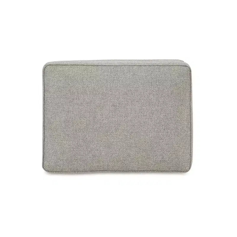 Signature Design by Ashley Gaelon, pouf rembourré ferme et décontracté avec pieds ronds, gris et marron