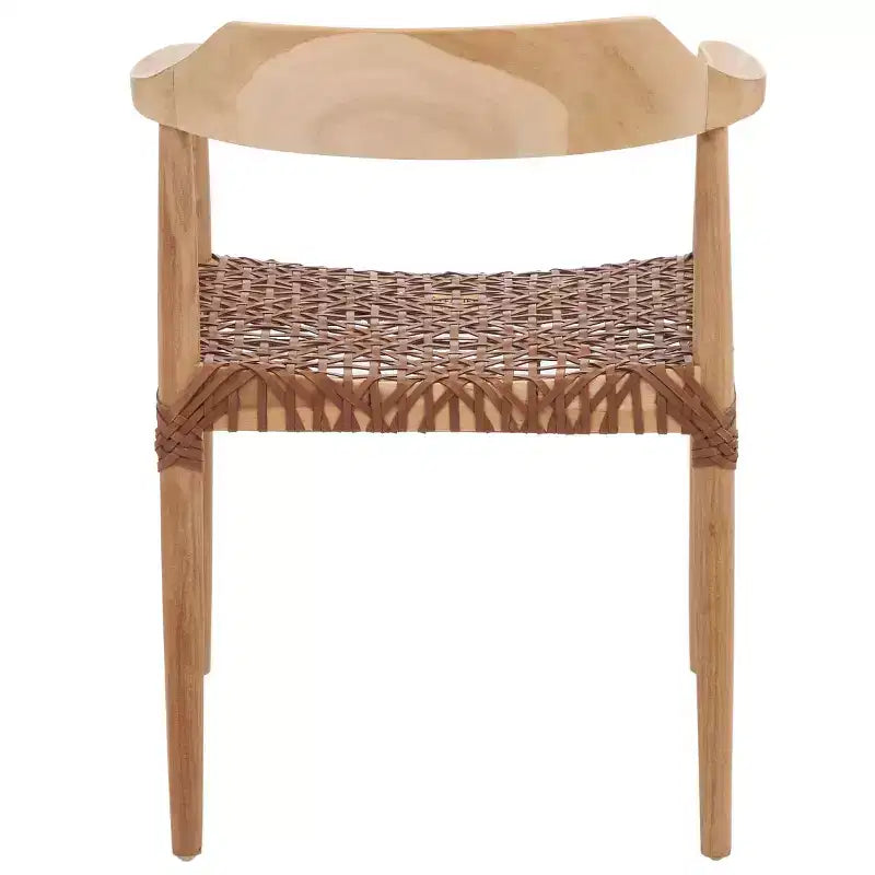 Fauteuil en cuir tressé Munro - ACH1005 - Safavieh