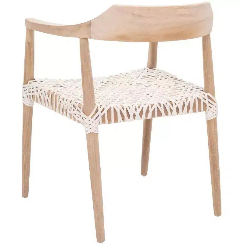 Fauteuil en cuir tressé Munro - ACH1005 - Safavieh