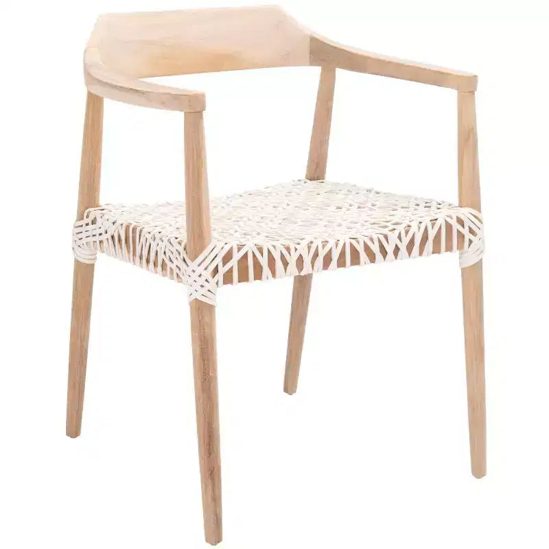 Fauteuil en cuir tressé Munro - ACH1005 - Safavieh