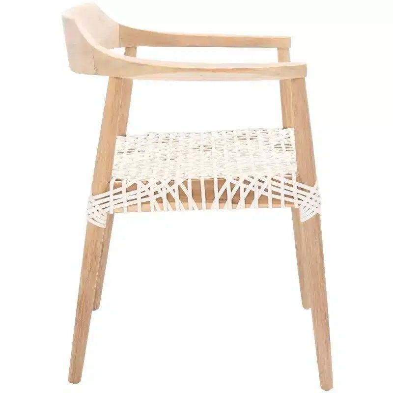 Fauteuil en cuir tressé Munro - ACH1005 - Safavieh