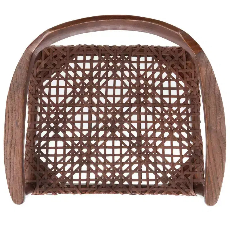 Fauteuil en cuir tressé Munro - ACH1005 - Safavieh