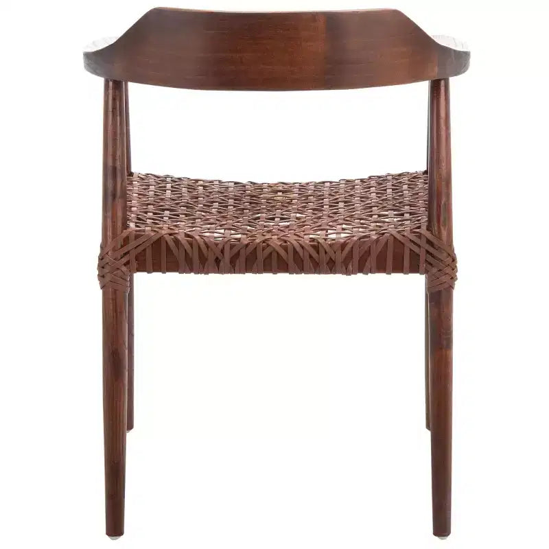 Fauteuil en cuir tressé Munro - ACH1005 - Safavieh