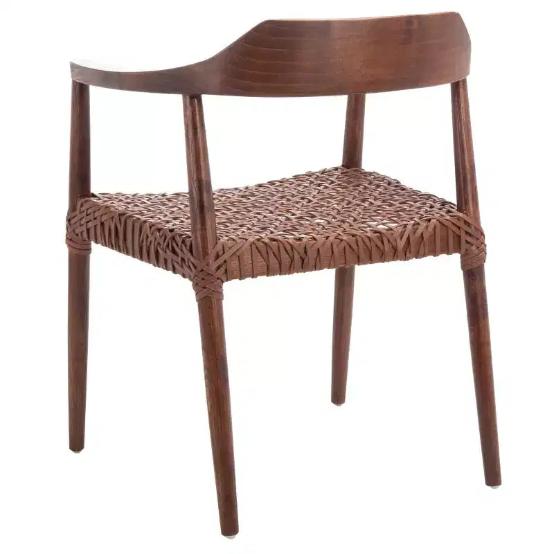 Fauteuil en cuir tressé Munro - ACH1005 - Safavieh