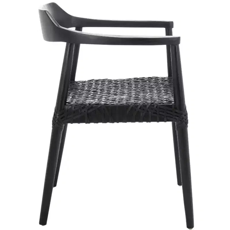 Fauteuil en cuir tressé Munro - ACH1005 - Safavieh