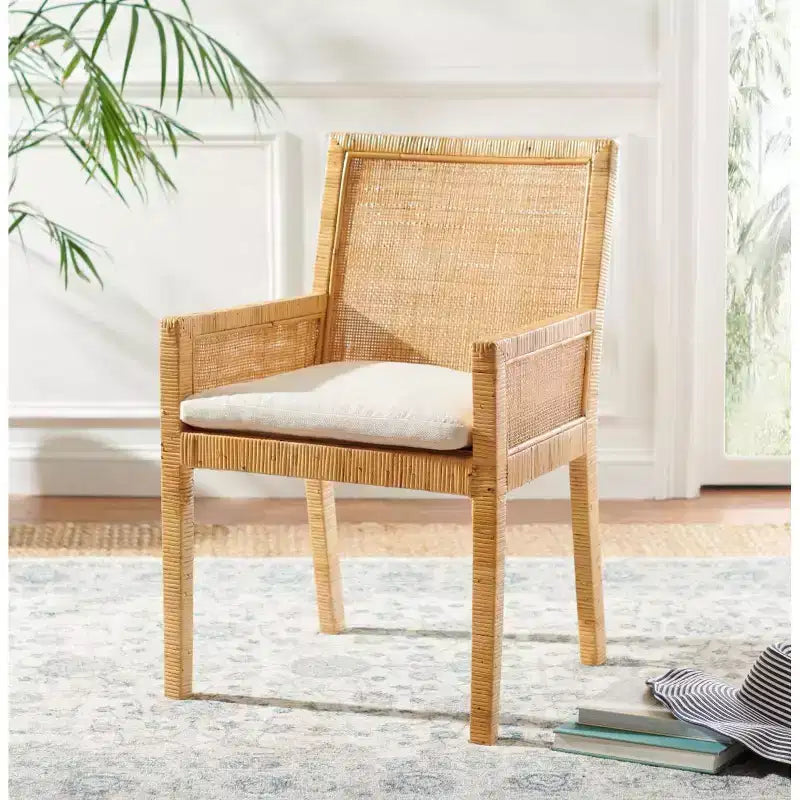 Fauteuil d'appoint Sarai avec coussin - ACH6520 - Safavieh