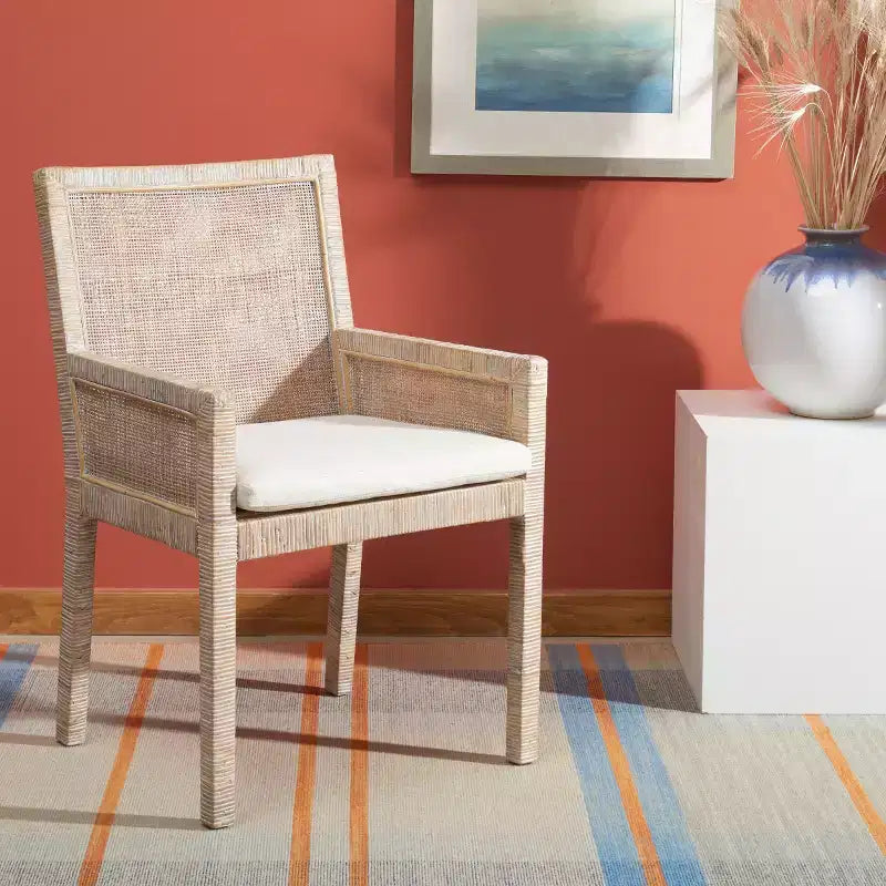 Fauteuil d'appoint Sarai avec coussin - ACH6520 - Safavieh