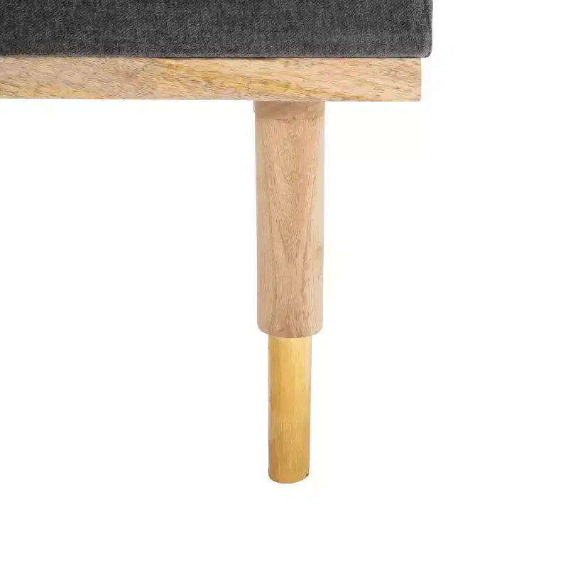 Banc rembourré 2 tiroirs Taft - BCH9000 - Blanc cassé - Safavieh