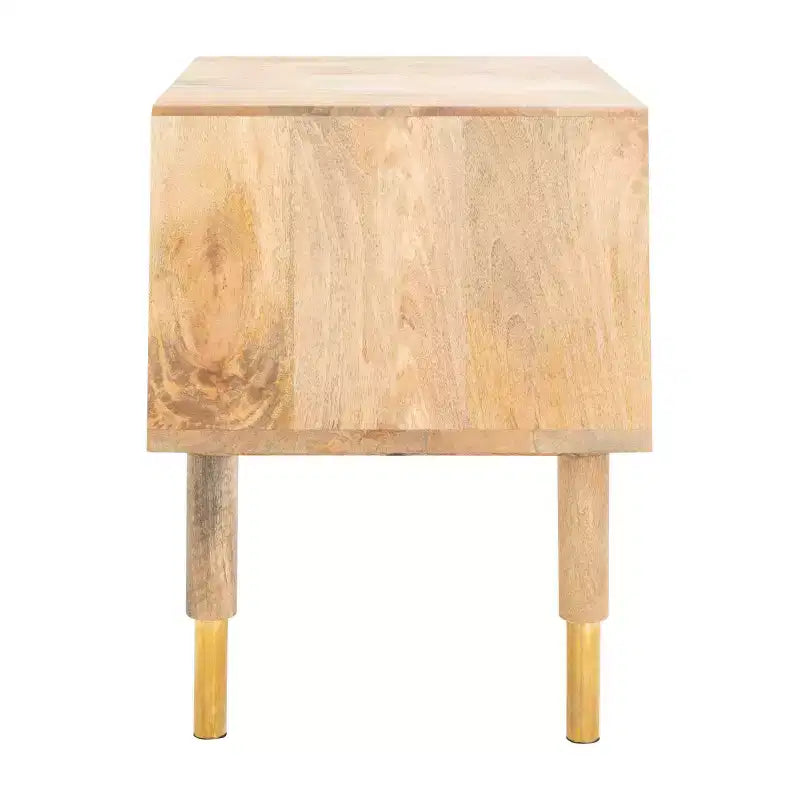 Banc rembourré 2 tiroirs Taft - BCH9000 - Blanc cassé - Safavieh