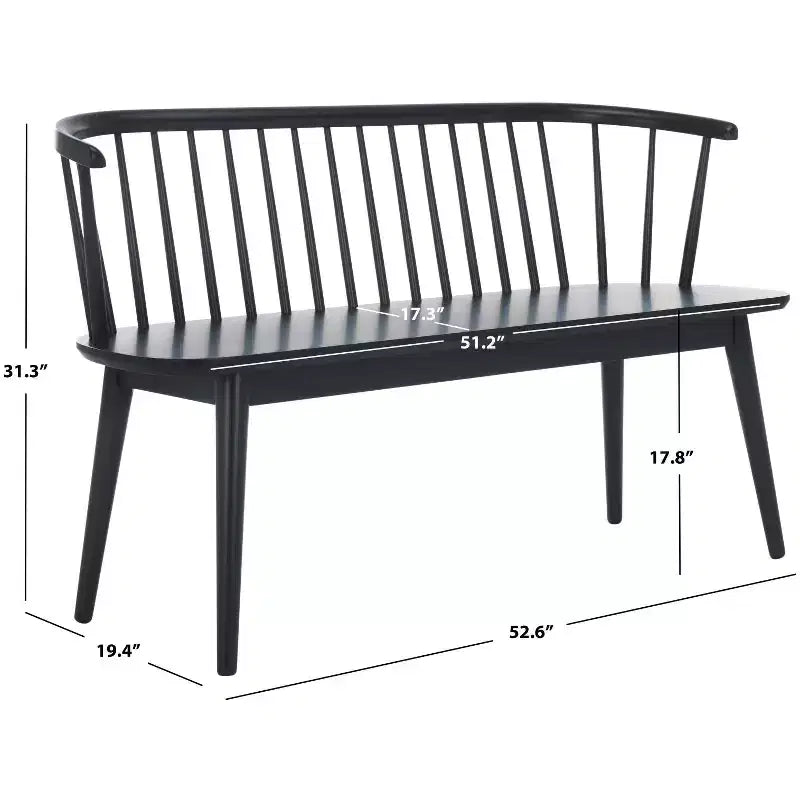 Blanchard Spindle Bench - BCH8500 - Safavieh