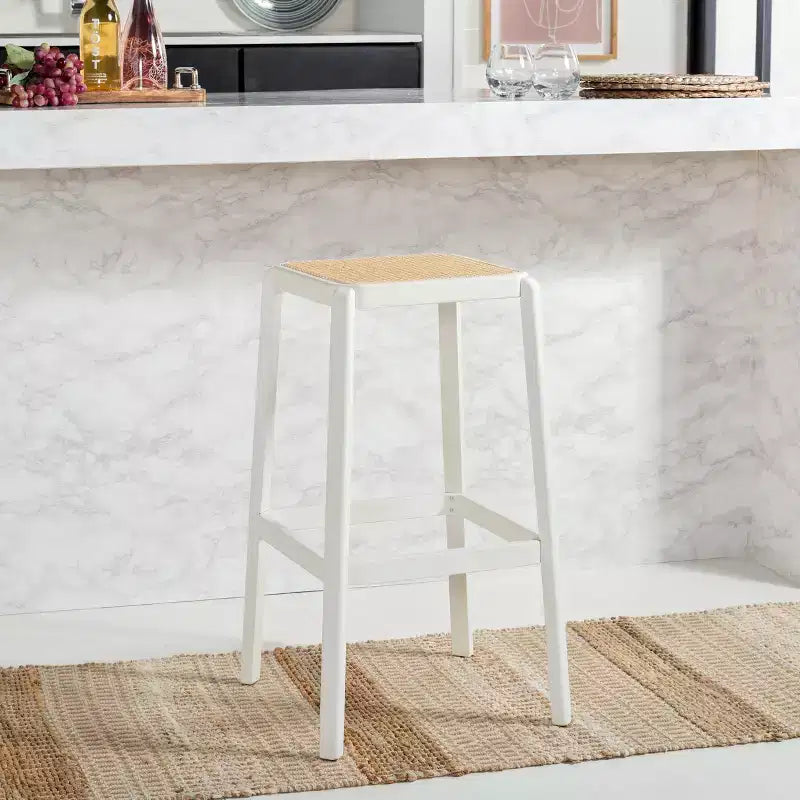 Silus Backless Cane Bar Stool - BST9505 - Safavieh