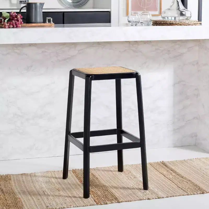 Silus Backless Cane Bar Stool - BST9505 - Safavieh