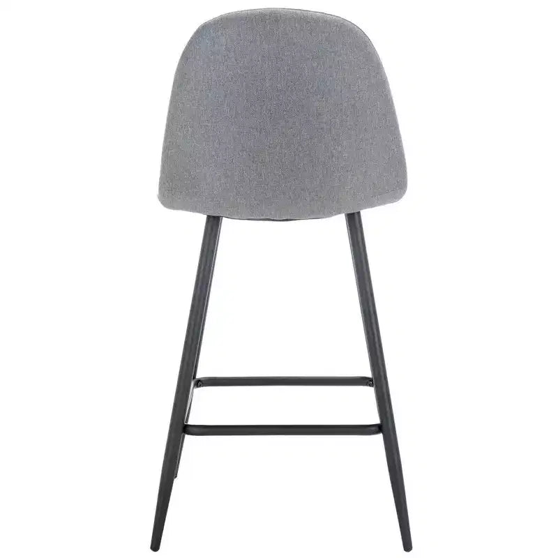 Travis Counter Stool - BST2001 - Dark Grey/Black - Safavieh