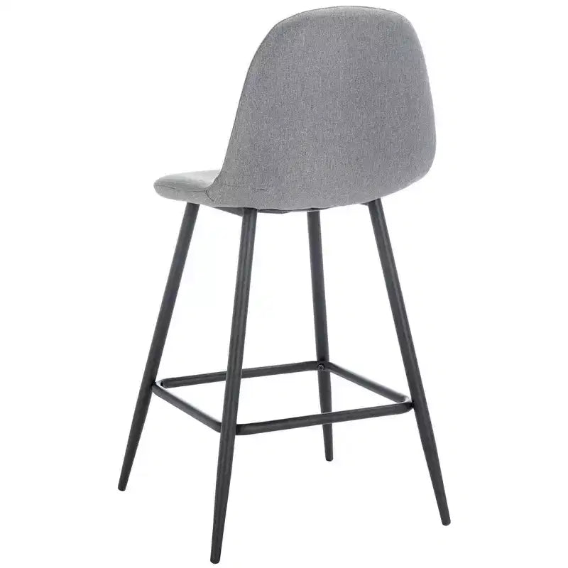Travis Counter Stool - BST2001 - Dark Grey/Black - Safavieh