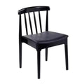 Flash Furniture Chester Commercial Grade Solid Wood Dining Chair with Slatted Backrest and Vinyl Seat