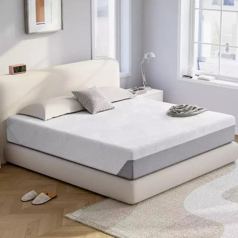 Matelas Wuleitex 10 pouces, matelas en mousse à mémoire de forme, utilisé pour des nuits de sommeil fraîches et matelas en mousse de décompression