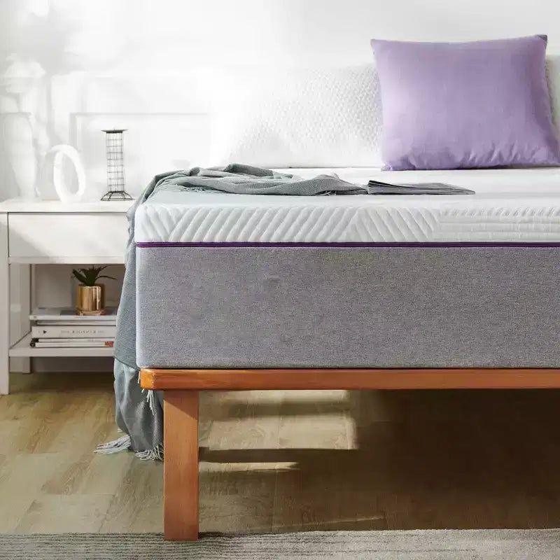 Matelas Wuleitex 10 pouces, matelas en mousse à mémoire de forme, utilisé pour des nuits de sommeil fraîches et matelas en mousse de décompression