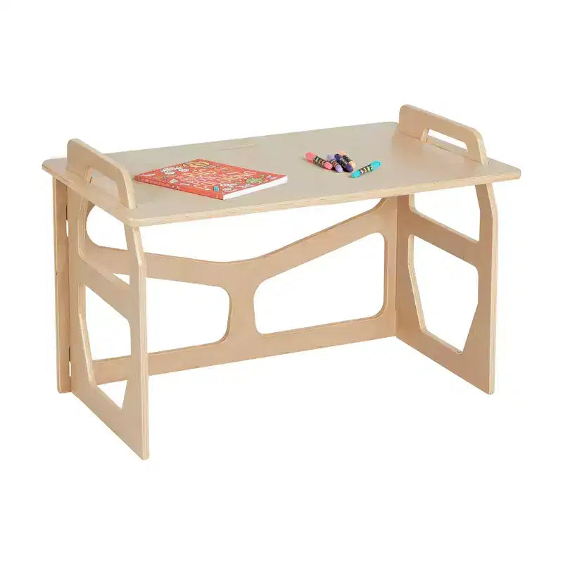 ECR4Kids StudyStation en bois, bureau d'écriture pour étudiant, meuble Montessori