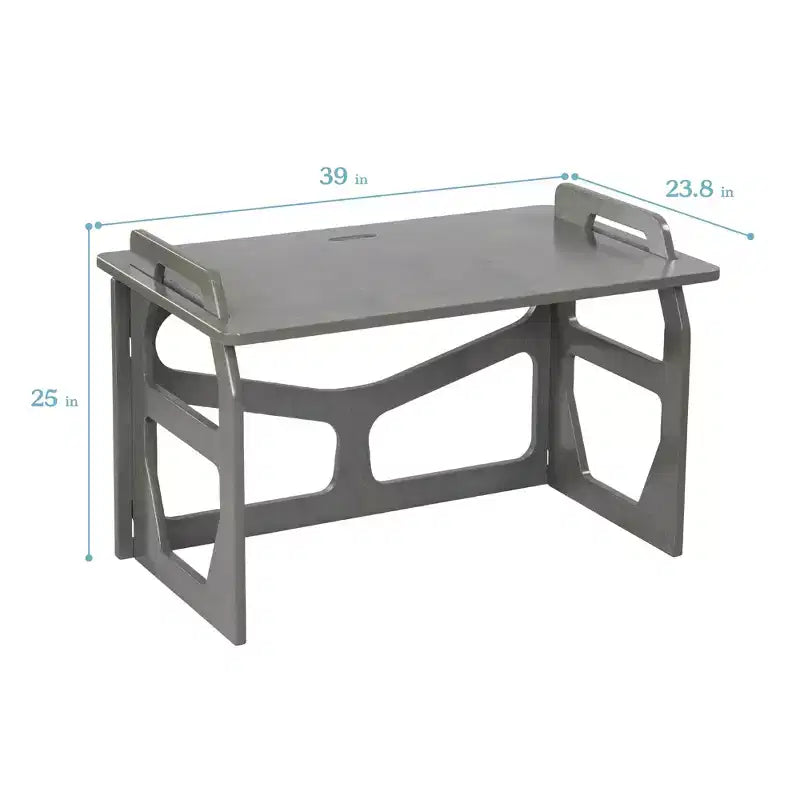 ECR4Kids StudyStation en bois, bureau d'écriture pour étudiant, meuble Montessori